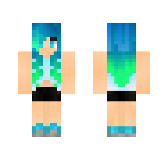 ✖ | Scene Girl - Girl Minecraft Skins - image 2