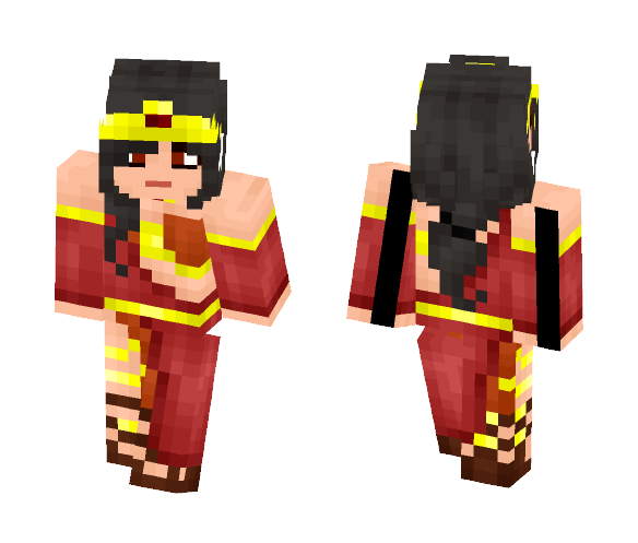 Aizenat (random name) - Female Minecraft Skins - image 1