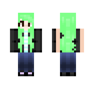 Lime - Female Minecraft Skins - image 2