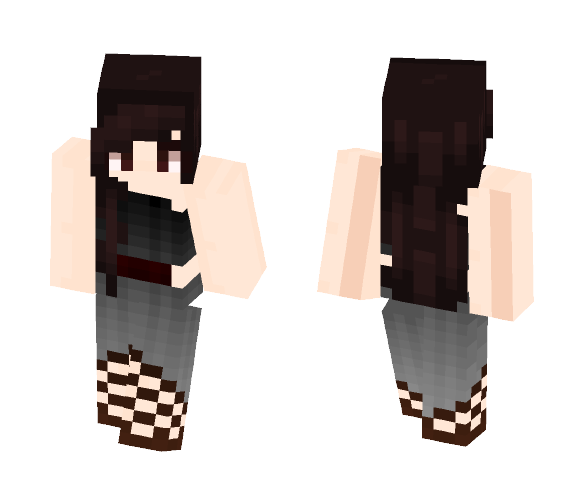 Drowning in sorrow - Female Minecraft Skins - image 1
