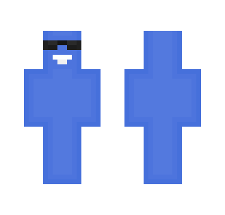 Blue From Foster's Home (Request) - Male Minecraft Skins - image 2