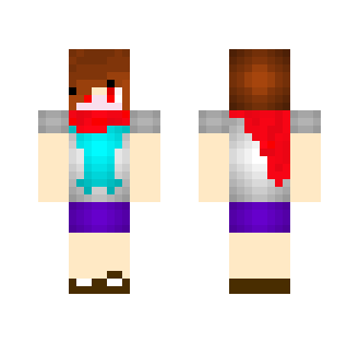 Blushing TC Chara - Male Minecraft Skins - image 2