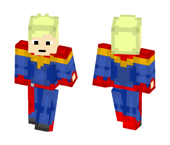 Captain Marvel - Comics Minecraft Skins - image 1