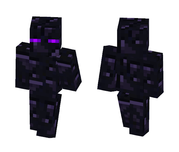Enderman Obsidian - Male Minecraft Skins - image 1