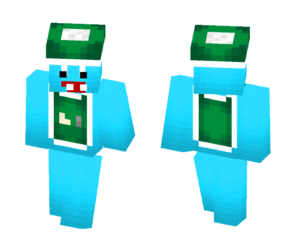 Mr. Meeseeks (Golf outfit) - Other Minecraft Skins - image 1