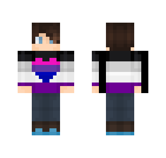 Eric ~BI-Asexual shirt~ - Male Minecraft Skins - image 2