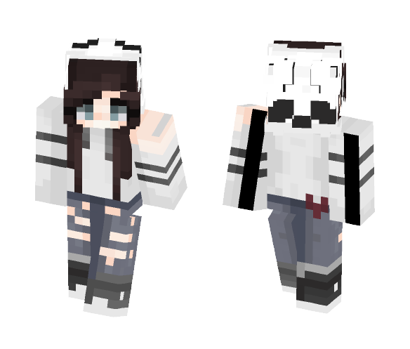 Skin Panda - Female Minecraft Skins - image 1