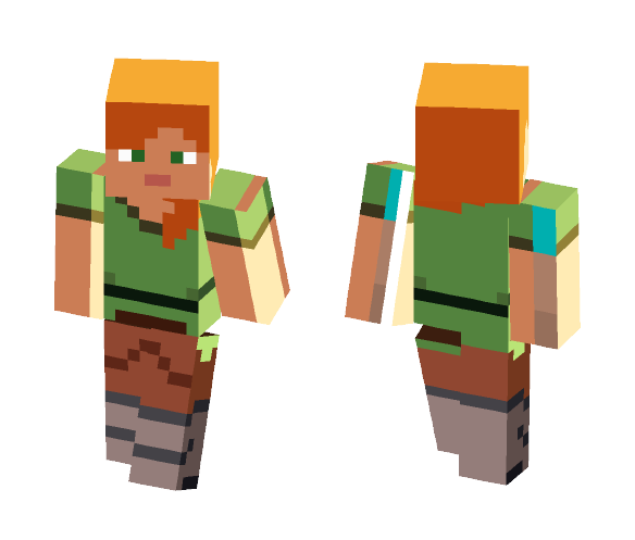 Plastic Alex - Female Minecraft Skins - image 1