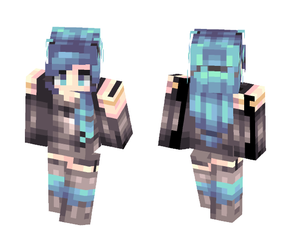Fractures - Female Minecraft Skins - image 1