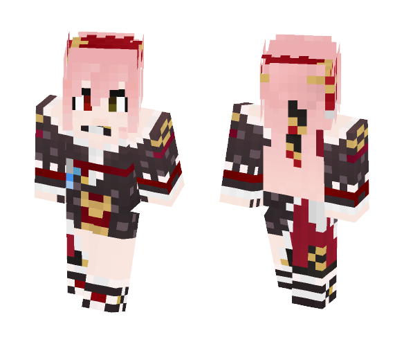 SevenKnights Skin - Female Minecraft Skins - image 1