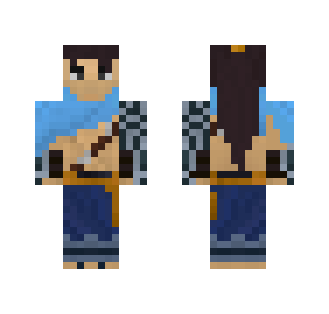 league of legends - Yasuo Skin #2 - Male Minecraft Skins - image 2