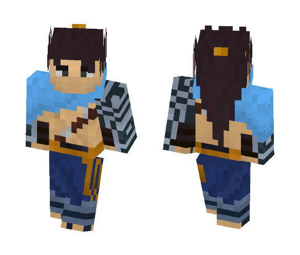 league of legends - Yasuo Skin #2 - Male Minecraft Skins - image 1