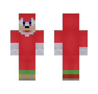 Knuckles the Hedgehog - Male Minecraft Skins - image 2