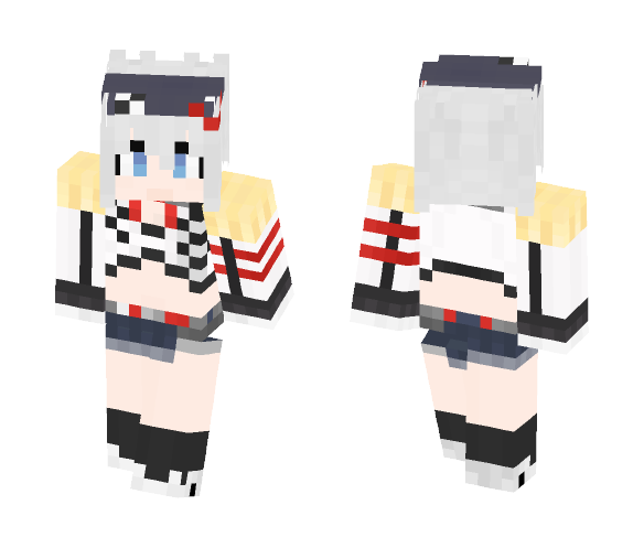 03 艦隊collection - Female Minecraft Skins - image 1