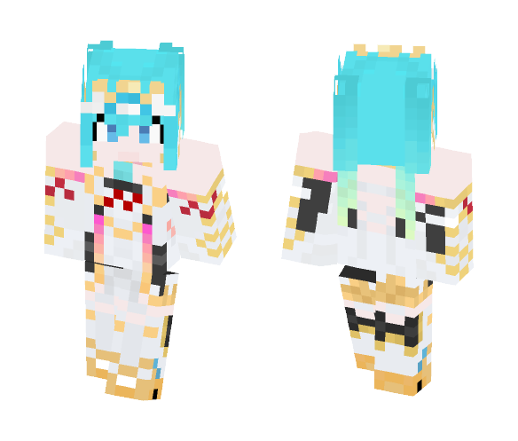 Hatsune Miku Skin 2015 - Female Minecraft Skins - image 1