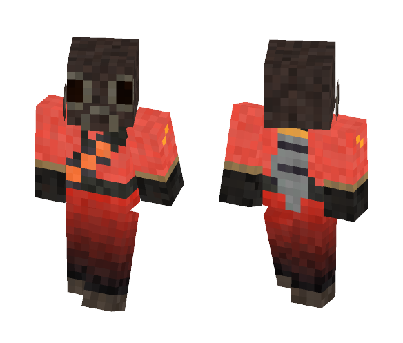 RED + BLU Pyro - Team Fortress 2 - Male Minecraft Skins - image 1