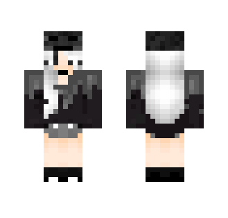 Wither Skeleton Girl - Girl Minecraft Skins - image 2