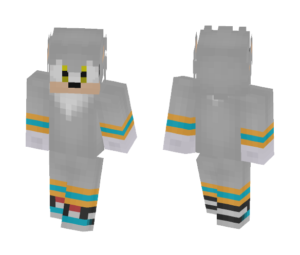 Silver the Hedgehog - Male Minecraft Skins - image 1