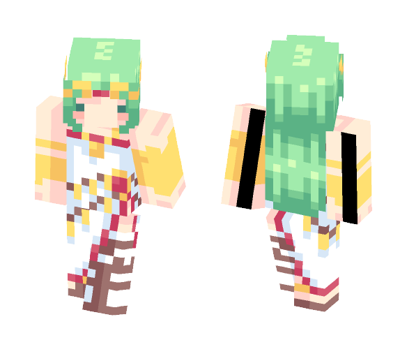 Palutena (Kid Icarus) - Female Minecraft Skins - image 1