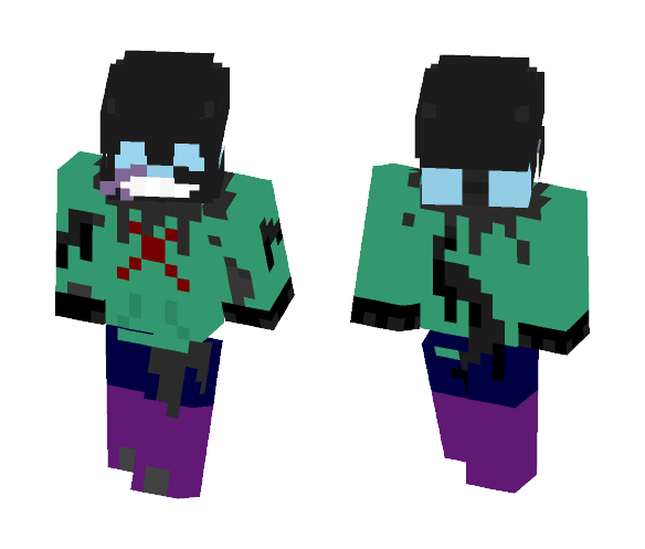 -=Dark Fruit Infected=- Juke - Male Minecraft Skins - image 1