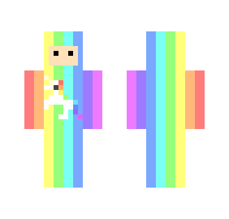 Rainbow Derp Unicorn Thing - Interchangeable Minecraft Skins - image 2