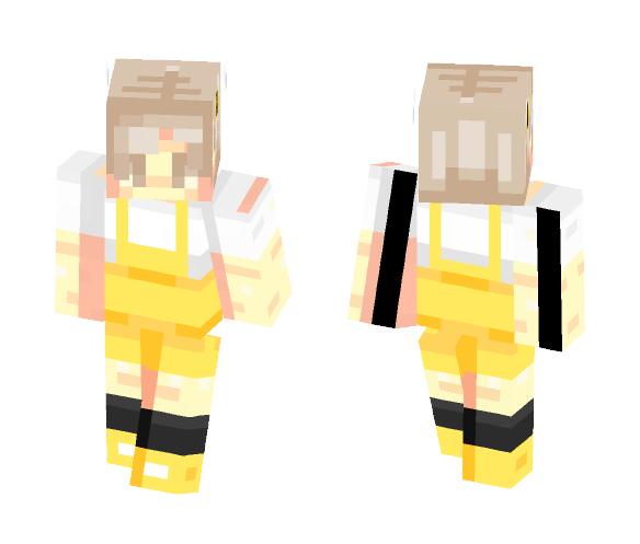 Yellow Cute Boy - Boy Minecraft Skins - image 1