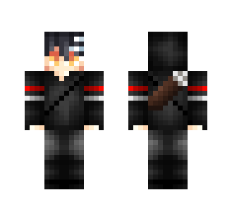 Death the Kid ((Huahwi outfit)) - Male Minecraft Skins - image 2
