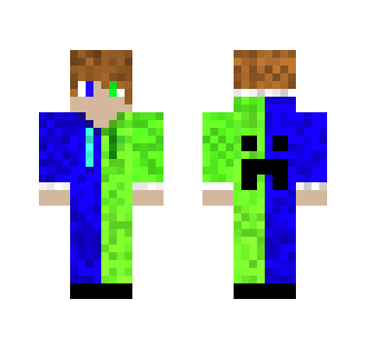 Blue and Green Boy - Boy Minecraft Skins - image 2