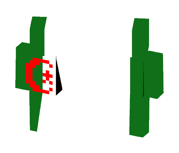 Algeria // Flag Jack Series - Interchangeable Minecraft Skins - image 1