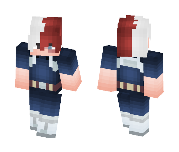Shouto Todoroki 2nd Costume - Male Minecraft Skins - image 1