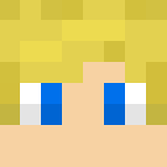Blonde boy with red hoodie - Boy Minecraft Skins - image 3