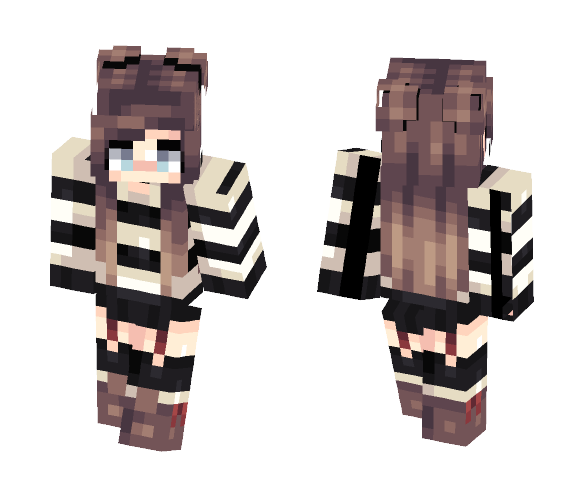 I made another gift thing :)) - Female Minecraft Skins - image 1