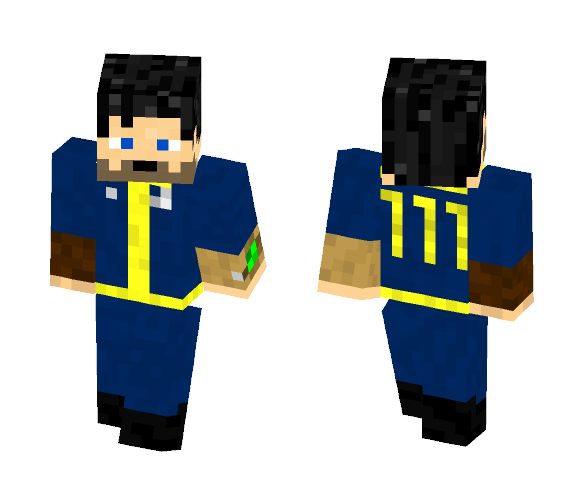 Nate Fallout 4 - Male Minecraft Skins - image 1