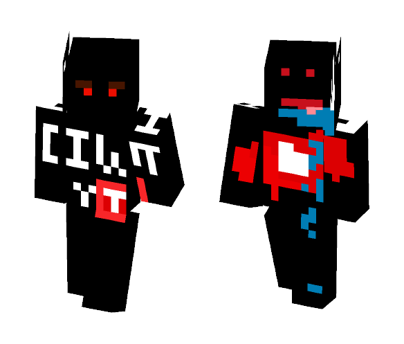 Shadow Derp (Friend's YT Skin) - Interchangeable Minecraft Skins - image 1