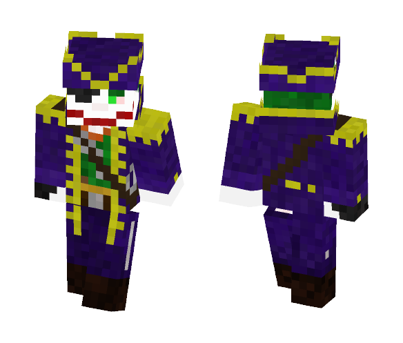 The Joker (Pirate) - Comics Minecraft Skins - image 1