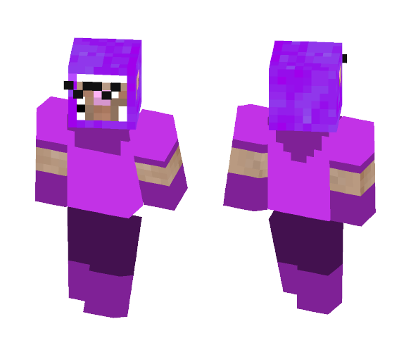 Differentopic Purple Shep - Male Minecraft Skins - image 1
