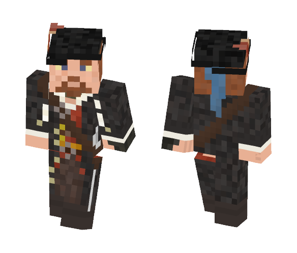 Captain Hector Barbossa - Male Minecraft Skins - image 1