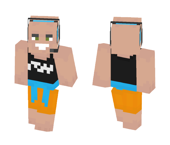 loltyler1 aka tyler1 - Male Minecraft Skins - image 1
