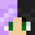half lilac half black cat - Cat Minecraft Skins - image 3