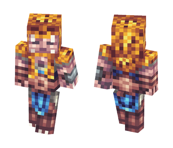 Jungle Warrior / Ocelot - Male Minecraft Skins - image 1