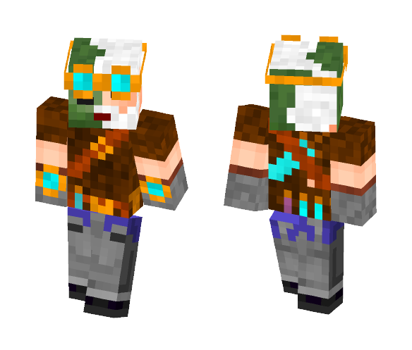 zombie man - Male Minecraft Skins - image 1