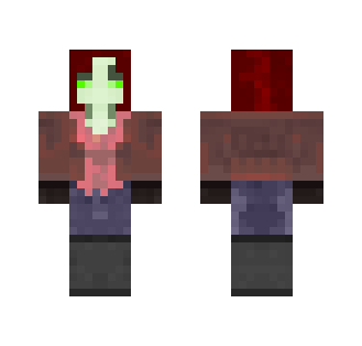 Skeleton Lady - Female Minecraft Skins - image 2