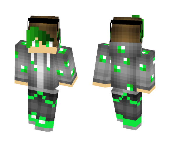 emerald boy - Boy Minecraft Skins - image 1
