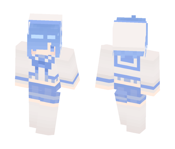 Re:Zero | Rem | uniform ver - Female Minecraft Skins - image 1