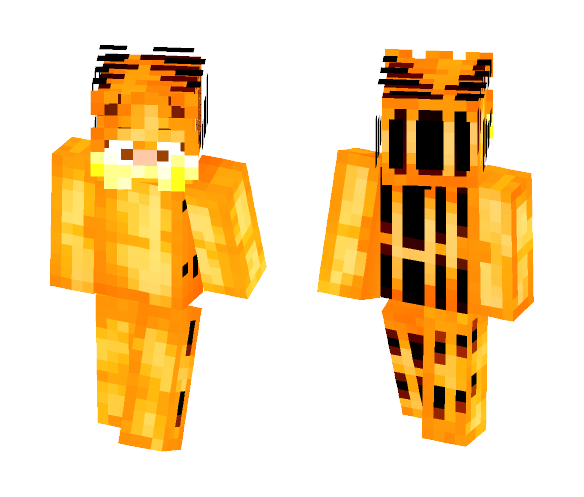 Garfield - Cartoon skin - Male Minecraft Skins - image 1