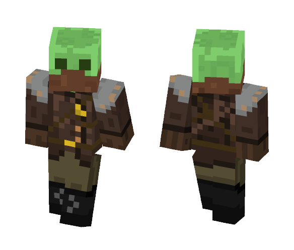 Nooc34's Slime Assassin - Male Minecraft Skins - image 1