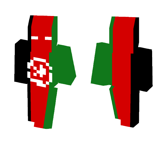 Afghanistan // Flag Jack Series - Interchangeable Minecraft Skins - image 1