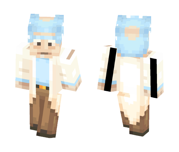 Rick & Morty Rick Sanchez - Male Minecraft Skins - image 1