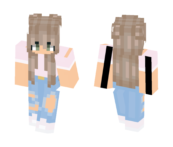 Simple Summer Girl - Girl Minecraft Skins - image 1