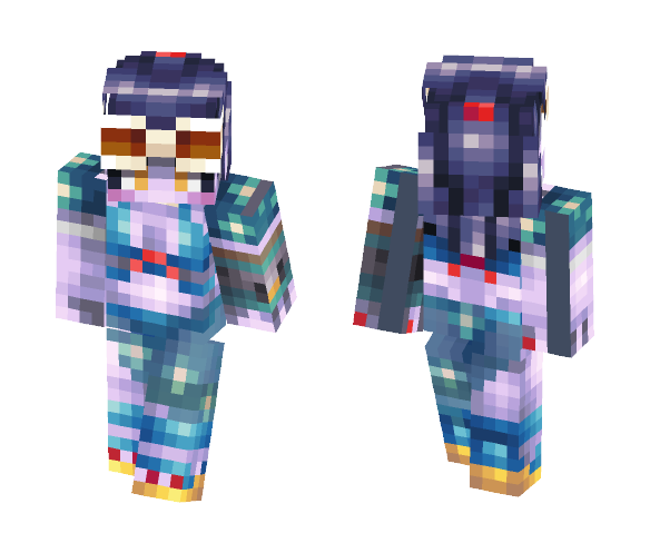 Widowmaker: Côte d'Azur - Female Minecraft Skins - image 1